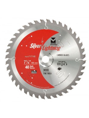 Silver Lightning 7-1/4" Wood Cutting Blades