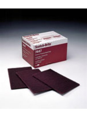 6” X 9” Maroon Hand Pads (7447B)