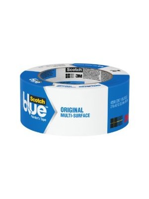 ScotchBlue™ Painter's Tape for Multi-Surfaces 2090, 2 in x 60 yd, Contractor Pack