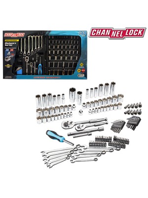 Channellock 140 Pc. Mechanic's Tools Set