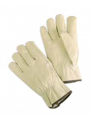 Pig Grain Leather Driver Gloves 