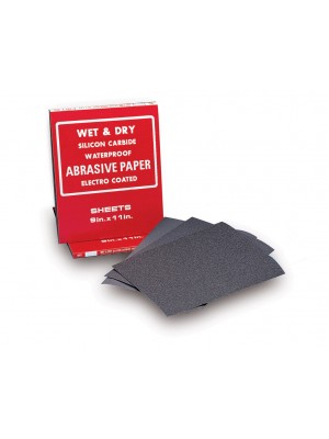 9 x 11 Silicon Carbide Waterproof Paper - C Weight