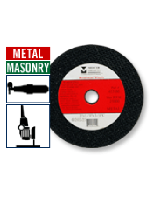 Double Reinforced High Speed Cut-Off Wheels (Metal)